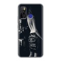 Дизайнерский силиконовый чехол для Tecno Camon 15 Jack Daniels