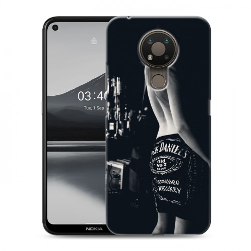 Дизайнерский силиконовый чехол для Nokia 3.4 Jack Daniels