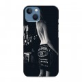 Дизайнерский силиконовый чехол для Iphone 13 Jack Daniels