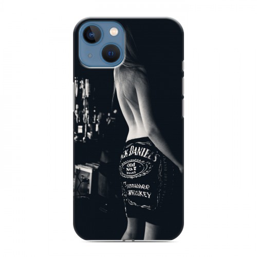 Дизайнерский силиконовый чехол для Iphone 13 Jack Daniels