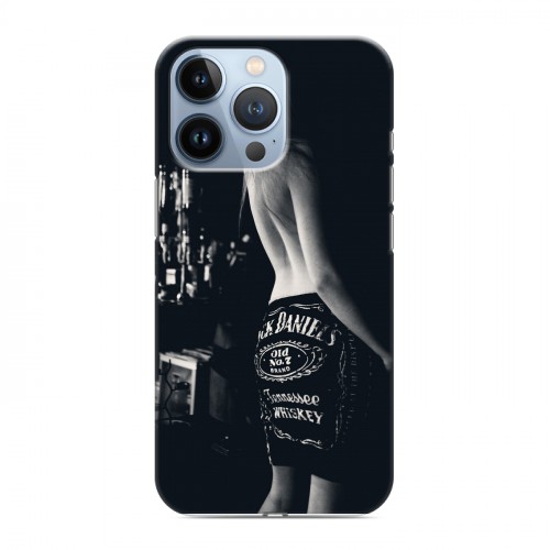 Дизайнерский силиконовый чехол для Iphone 13 Pro Jack Daniels