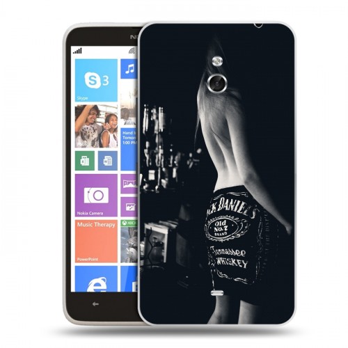 Дизайнерский пластиковый чехол для Nokia Lumia 1320 Jack Daniels