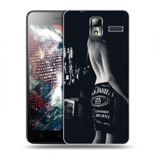 Дизайнерский силиконовый чехол для Lenovo S580 Ideaphone Jack Daniels