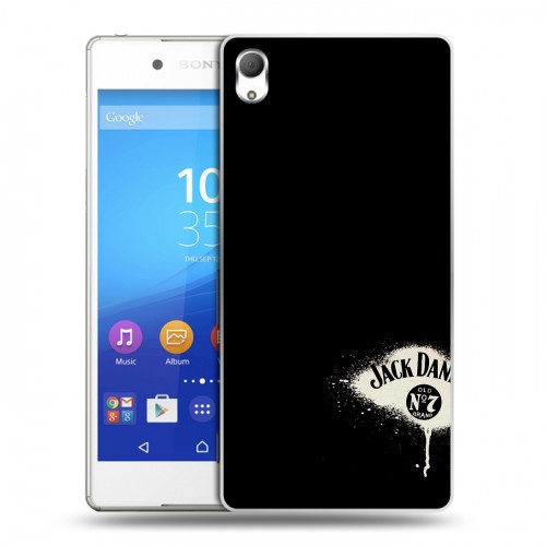 Дизайнерский пластиковый чехол для Sony Xperia Z3+ Jack Daniels