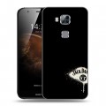 Дизайнерский пластиковый чехол для Huawei G8 Jack Daniels