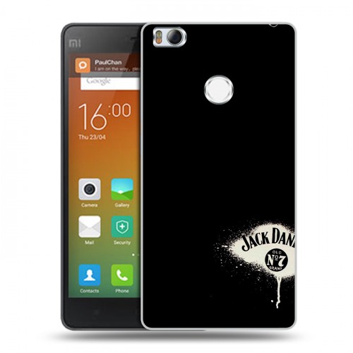 Дизайнерский пластиковый чехол для Xiaomi Mi4S Jack Daniels