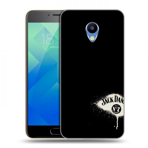 Дизайнерский пластиковый чехол для Meizu M5 Jack Daniels