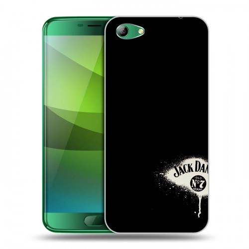 Дизайнерский силиконовый чехол для Elephone S7 Jack Daniels