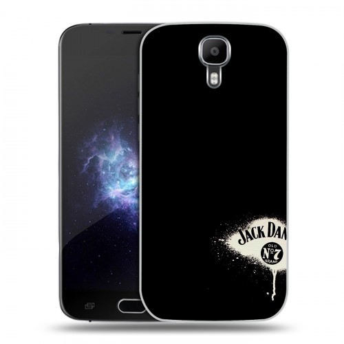 Дизайнерский пластиковый чехол для Doogee X9 Pro Jack Daniels