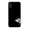 Дизайнерский силиконовый чехол для Iphone x10 Jack Daniels