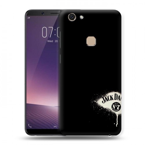 Дизайнерский пластиковый чехол для Vivo V7 Jack Daniels