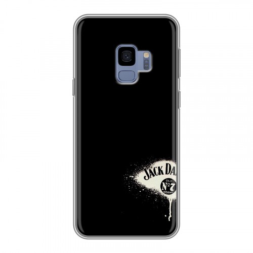 Дизайнерский пластиковый чехол для Samsung Galaxy S9 Jack Daniels