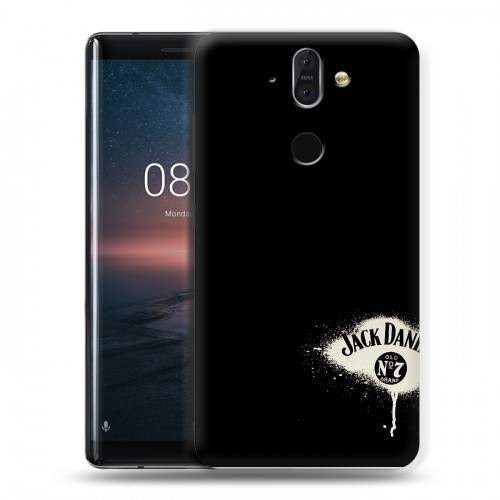 Дизайнерский пластиковый чехол для Nokia 8 Sirocco Jack Daniels