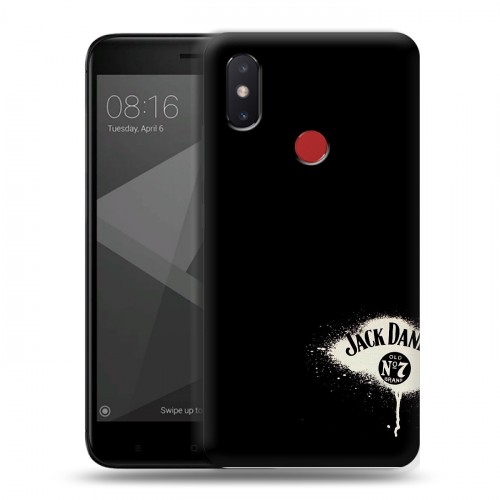 Дизайнерский пластиковый чехол для Xiaomi Mi8 SE Jack Daniels