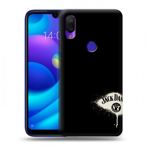 Дизайнерский пластиковый чехол для Xiaomi Mi Play Jack Daniels