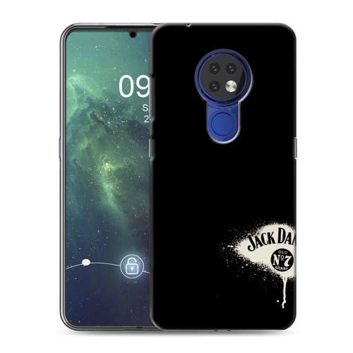 Дизайнерский силиконовый чехол для Nokia 6.2 Jack Daniels