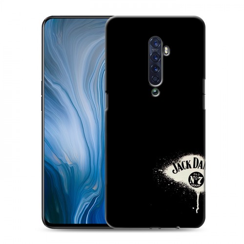 Дизайнерский пластиковый чехол для OPPO Reno2 Z Jack Daniels