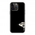 Дизайнерский силиконовый с усиленными углами чехол для Iphone 14 Pro Max Jack Daniels