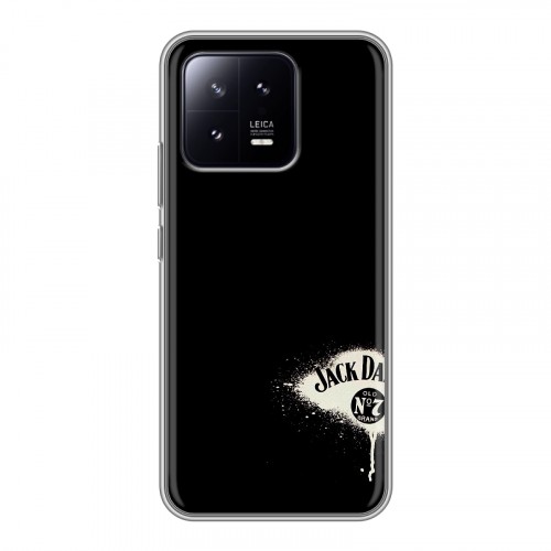 Дизайнерский силиконовый чехол для Xiaomi 13 Jack Daniels