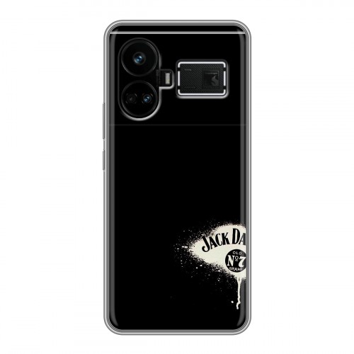 Дизайнерский силиконовый чехол для Realme GT5 Jack Daniels