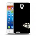 Дизайнерский пластиковый чехол для Lenovo S650 Ideaphone Jack Daniels