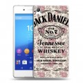 Дизайнерский пластиковый чехол для Sony Xperia Z3+ Jack Daniels