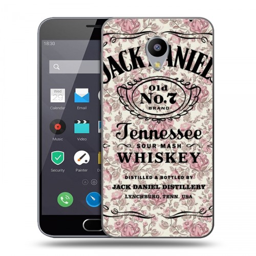 Дизайнерский пластиковый чехол для Meizu M2 Note Jack Daniels