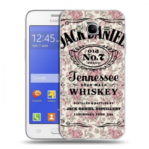 Дизайнерский силиконовый чехол для Samsung Galaxy J7 Jack Daniels