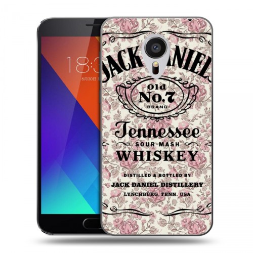 Дизайнерский пластиковый чехол для Meizu MX5 Jack Daniels