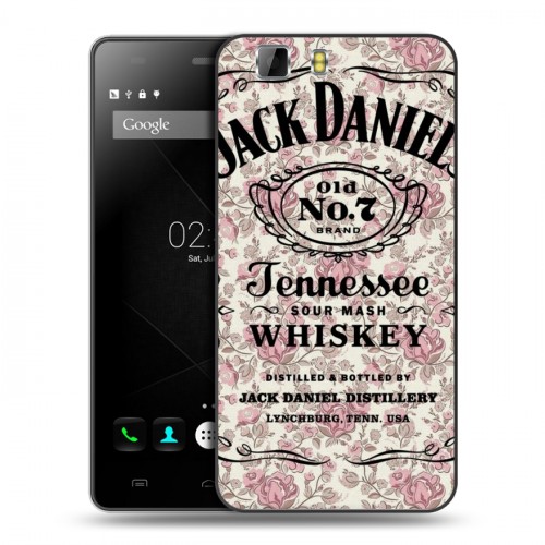 Дизайнерский силиконовый чехол для Doogee X5 Jack Daniels