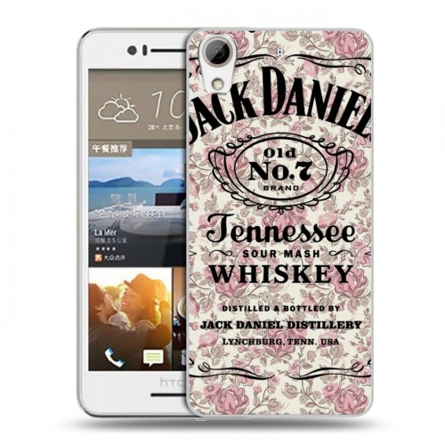 Дизайнерский пластиковый чехол для HTC Desire 728 Jack Daniels