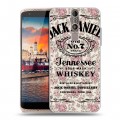 Дизайнерский пластиковый чехол для ZTE Axon Mini Jack Daniels