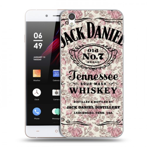 Дизайнерский пластиковый чехол для OnePlus X Jack Daniels