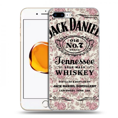 Дизайнерский пластиковый чехол для Iphone 7 Plus / 8 Plus Jack Daniels