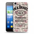 Дизайнерский пластиковый чехол для Huawei Y6 Jack Daniels