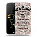 Дизайнерский силиконовый чехол для LG K5 Jack Daniels