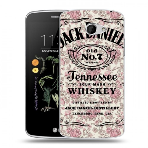 Дизайнерский силиконовый чехол для LG K5 Jack Daniels