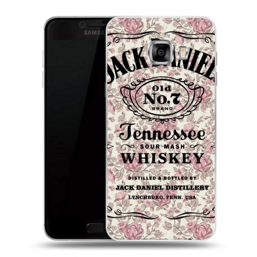 Дизайнерский пластиковый чехол для Samsung Galaxy C5 Jack Daniels