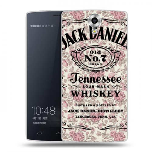 Дизайнерский силиконовый чехол для Homtom HT7 Jack Daniels