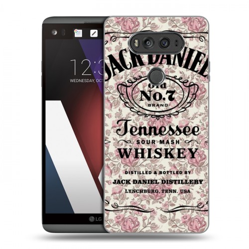 Дизайнерский пластиковый чехол для LG V20 Jack Daniels