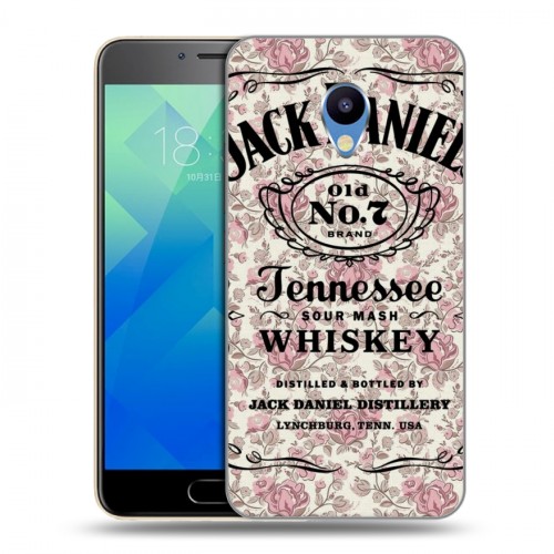 Дизайнерский пластиковый чехол для Meizu M5 Jack Daniels