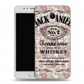 Дизайнерский силиконовый чехол для Meizu M5s Jack Daniels