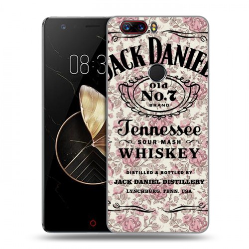 Дизайнерский пластиковый чехол для ZTE Nubia Z17 Jack Daniels