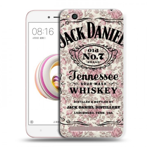 Дизайнерский пластиковый чехол для Xiaomi RedMi 5A Jack Daniels