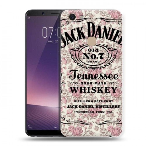 Дизайнерский пластиковый чехол для Vivo V7 Jack Daniels