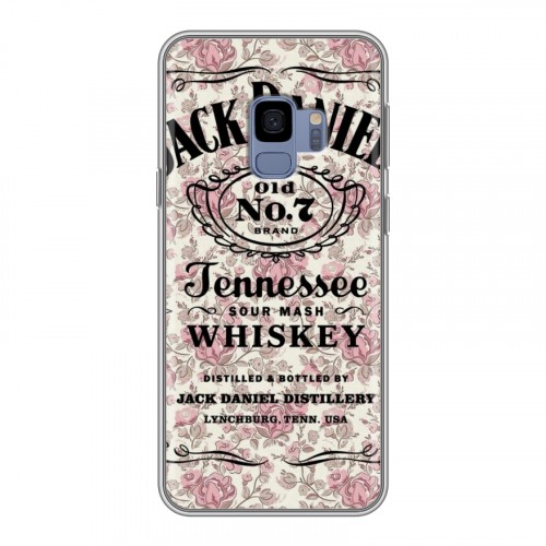 Дизайнерский пластиковый чехол для Samsung Galaxy S9 Jack Daniels