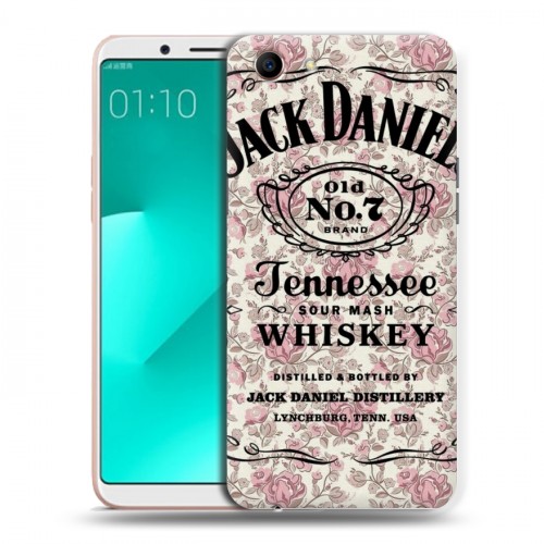 Дизайнерский пластиковый чехол для OPPO A83 Jack Daniels