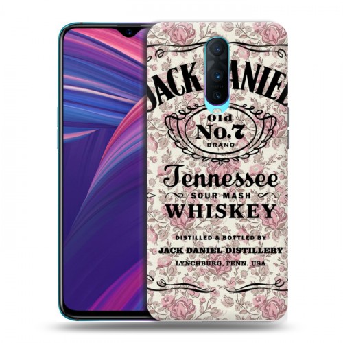 Дизайнерский пластиковый чехол для OPPO RX17 Pro Jack Daniels