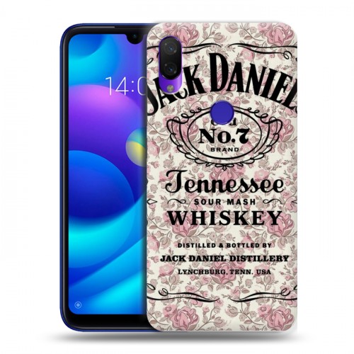 Дизайнерский пластиковый чехол для Xiaomi Mi Play Jack Daniels