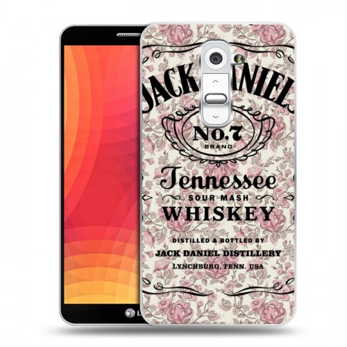 Дизайнерский пластиковый чехол для LG Optimus G2 Jack Daniels